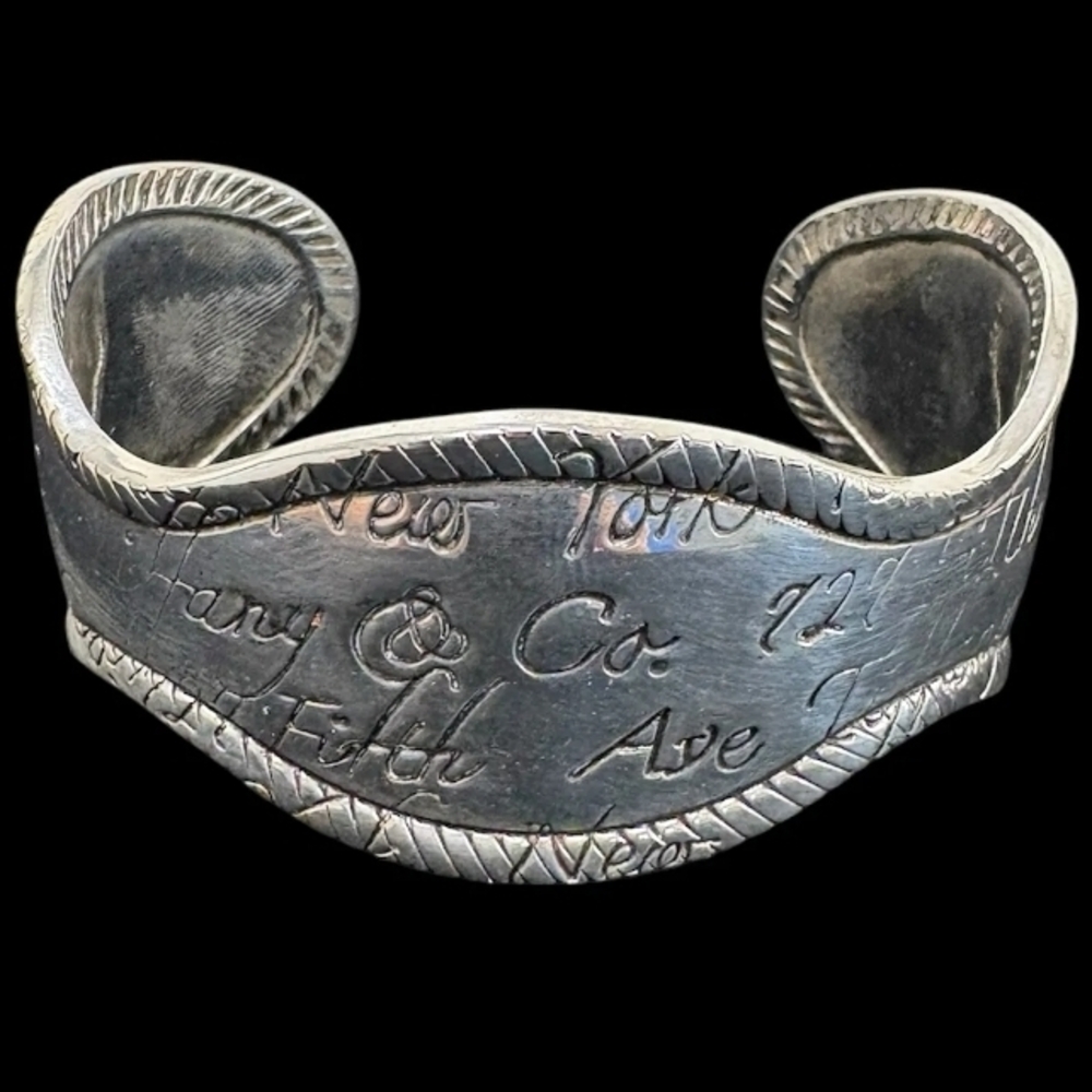 Tiffany & Co. 50gm+ Sterling Silver Chunky Cuff
